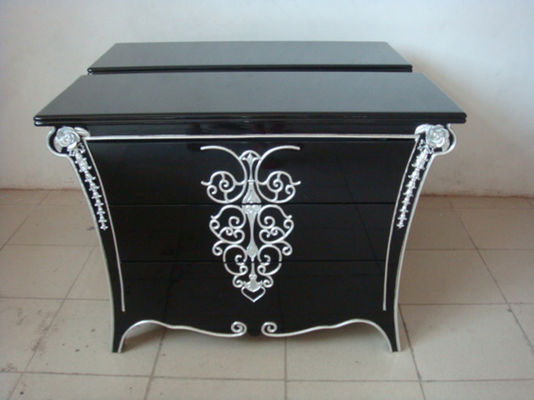 Деревенским покрашенный домом шкаф хранения деревянного Sideboard ящика шкафов ретро