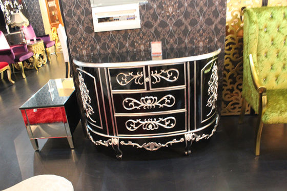 Деревенским покрашенный домом шкаф хранения деревянного Sideboard ящика шкафов ретро