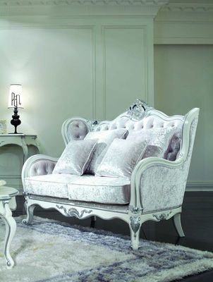 Набор софы Chesterfield бархата 3 мест